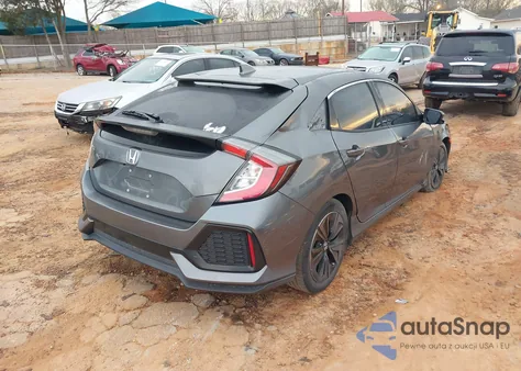 2018 Honda Civic Ex из США, поврежденный, VIN SHHFK7H59JU400413